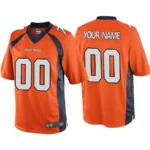 John Elway Orange Denver Broncos Retired Player (3)