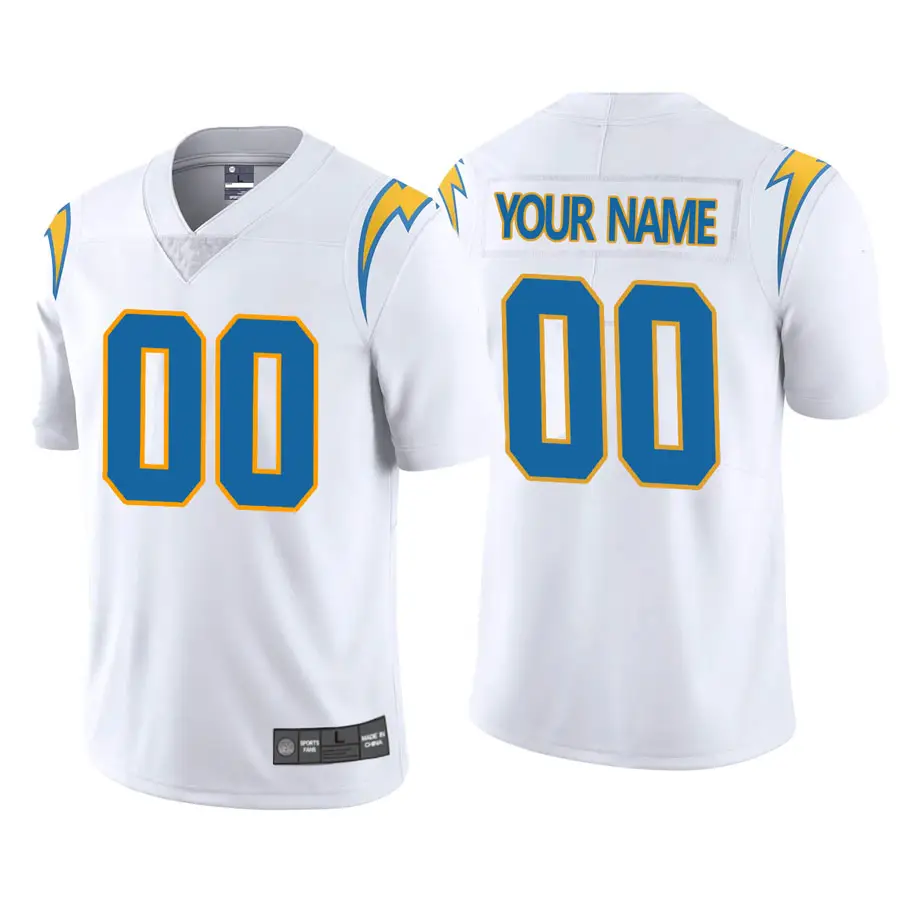 Your Team Custom Los Angeles Chargers Justin Herbert Football Jersey
