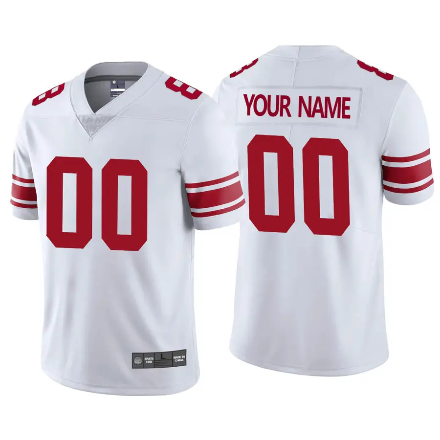 Your Team Custom New York Giants Daniel Jones Football Jersey