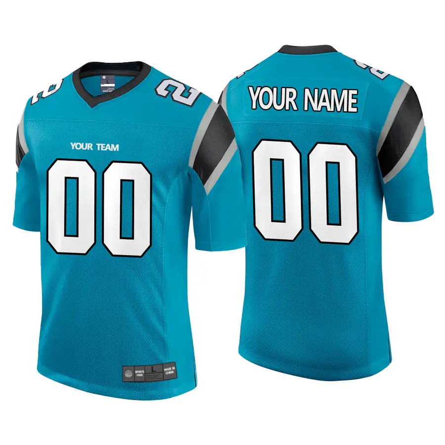 Your Team Custom Carolina Panthers Christian McCaffrey Football Jersey