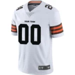 Your Team Custom Cleveland Browns Nick Chubb Football Jersey (3)