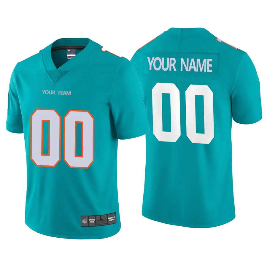 Your Team Custom Miami Dolphins Tua Tagovailoa Football Jersey
